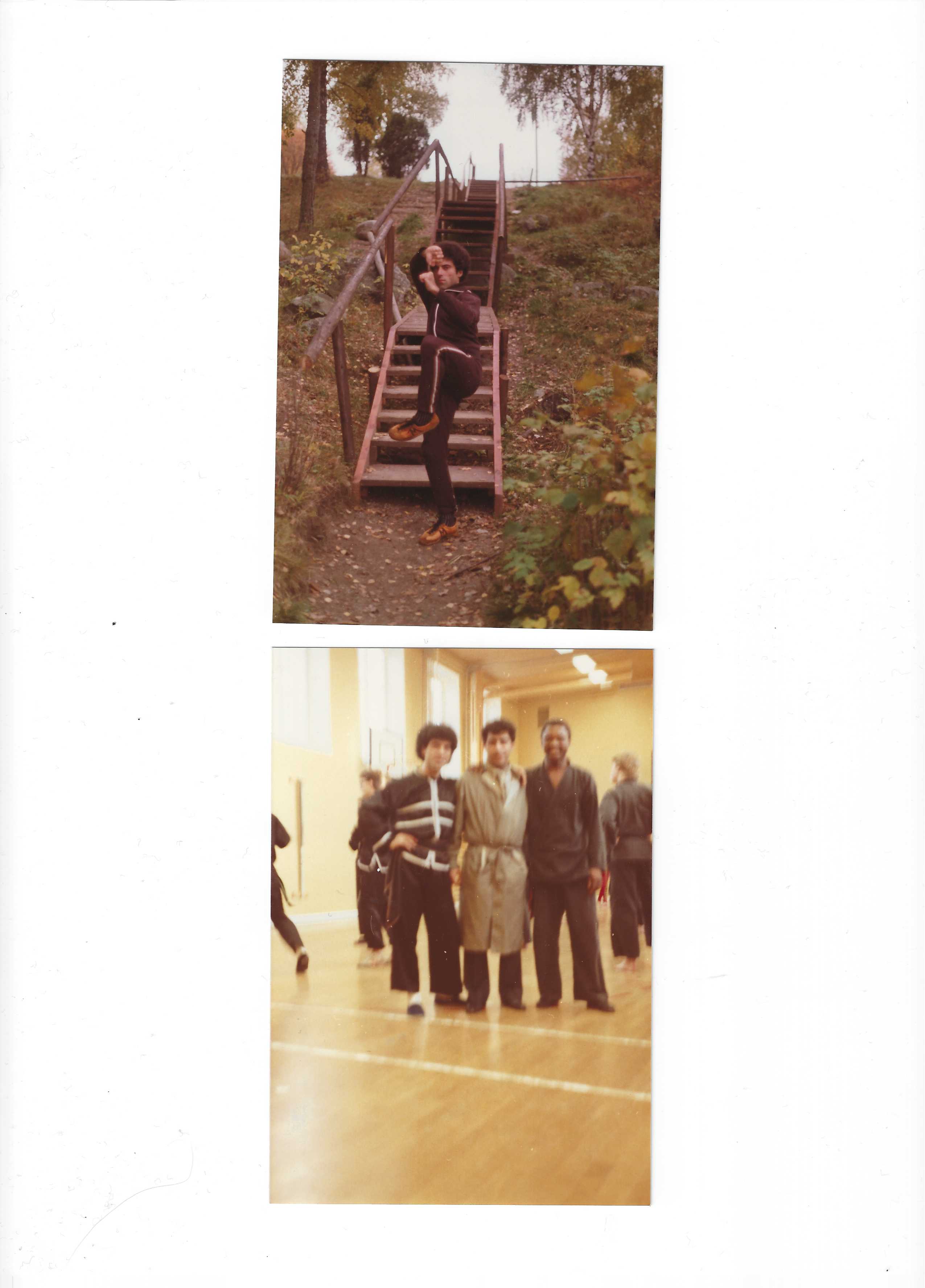 Historisk bild från Westeras Tai-Nui Club i Västerås - kampsportsträning och tävlingar sedan 1976